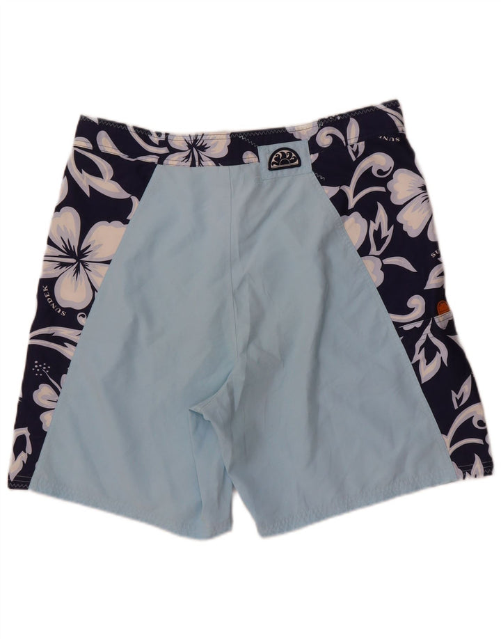 Sundek Pantaloni scurți de înot pentru bărbați XL, albastru, poliester floral