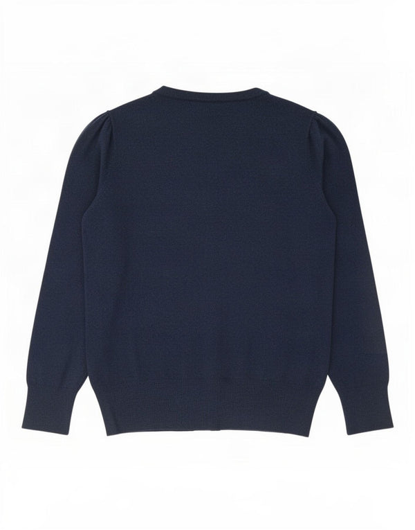 Pulover cardigan pentru femei Marks & Spencer UK 10 mic, bleumarin, viscoză