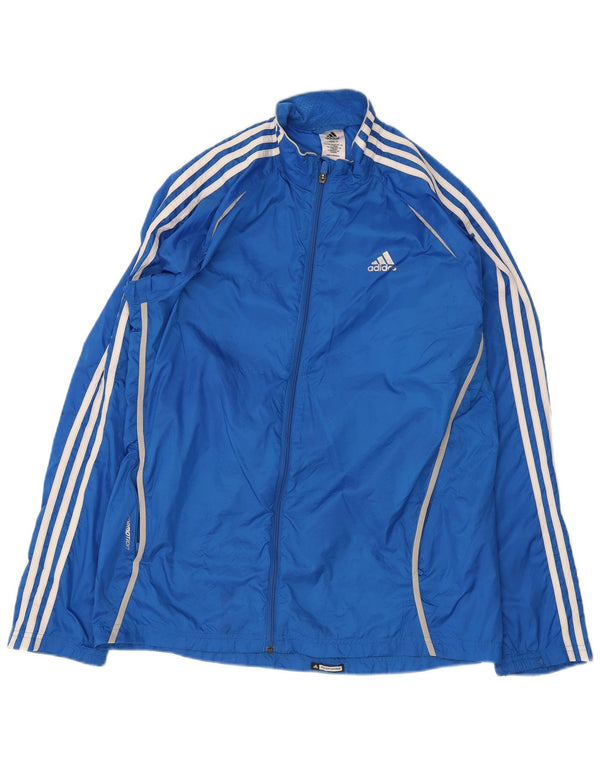 Jachetă de top pentru trening Adidas Mens Response, albastru mediu