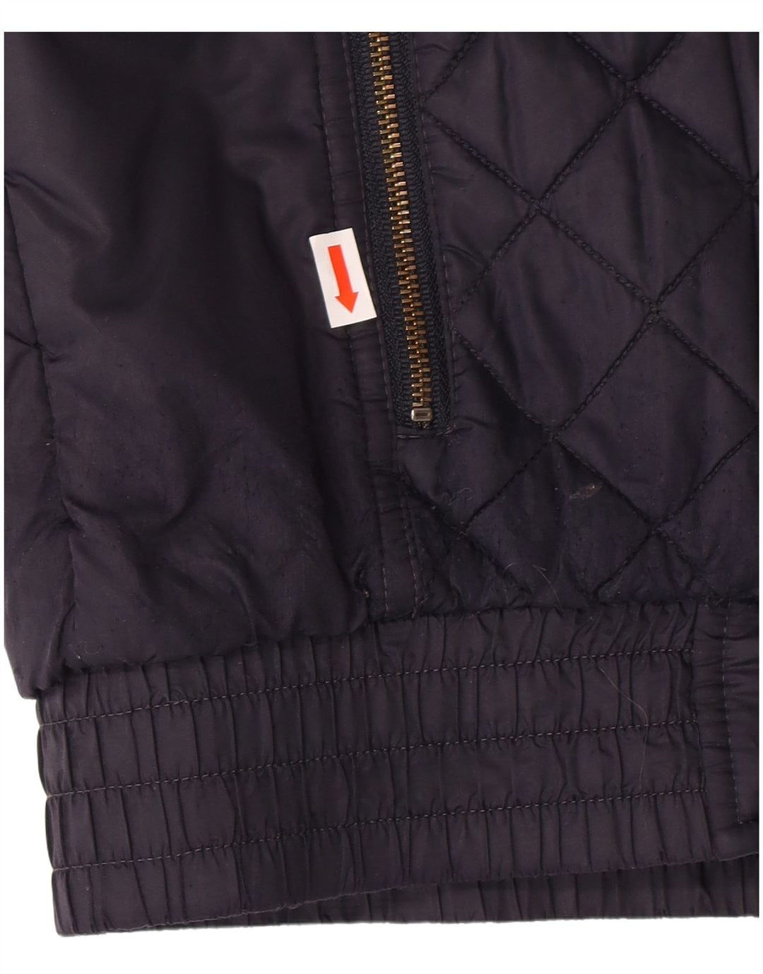 CALVIN KLEIN JEANS Mens Graphic Padded Jacket UK 38 Medium Navy Blue