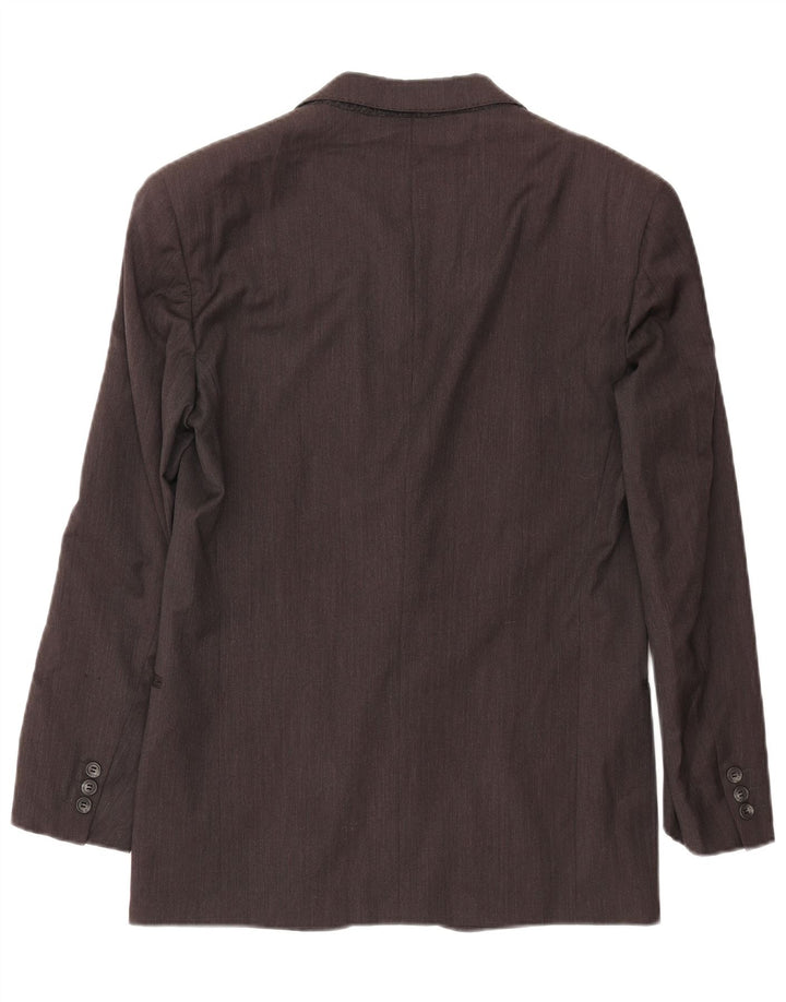 VALENTINO Jachetă pentru bărbați cu 2 nasturi IT 46 Lână virgină, gri mică