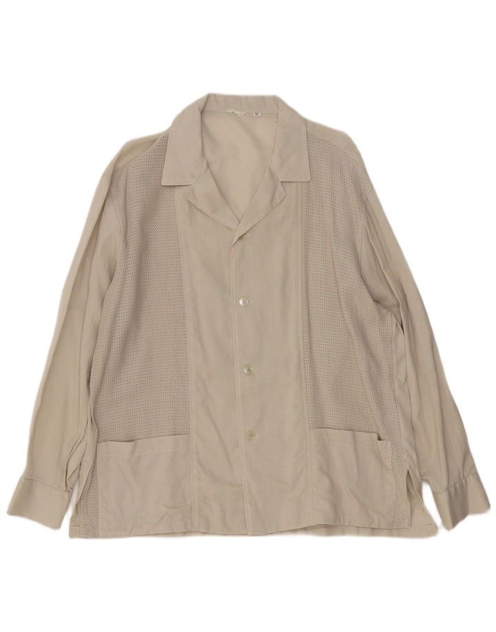 Cămașă Vintage pentru bărbați IT 54 XL Verde