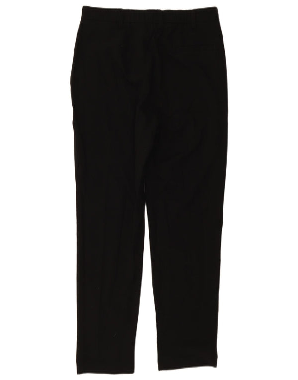 Marks & Spencer Pantaloni drepti pentru femei UK 10 Small W27 L26 Black