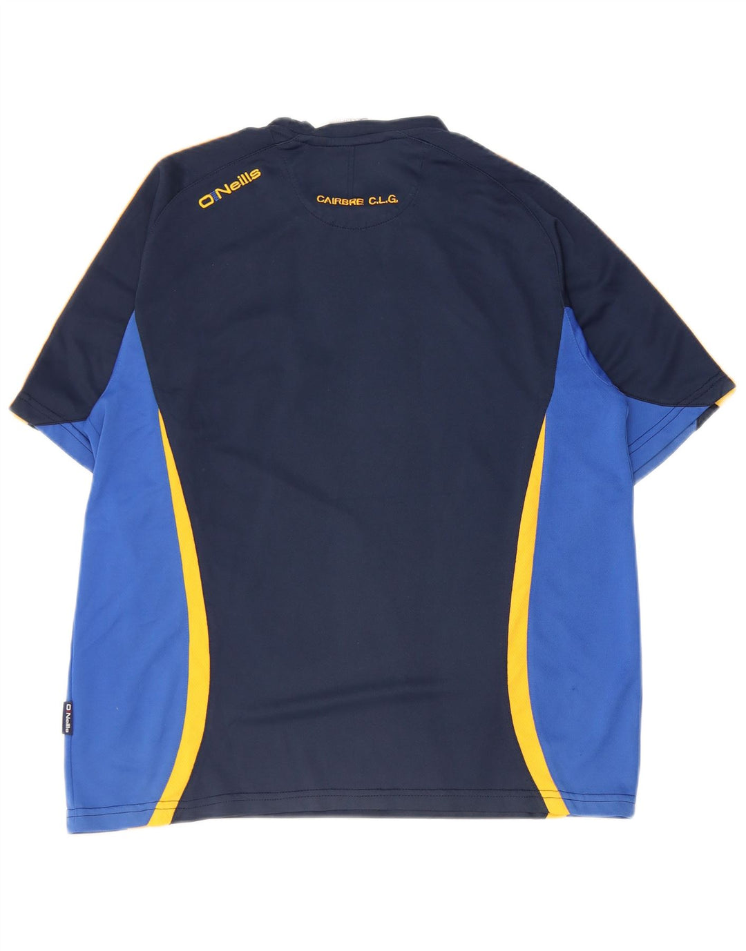 Tricou O'Neills pentru bărbați cu imprimeu grafic, mărime medie, albastru navy cu blocuri de culoare, din poliester