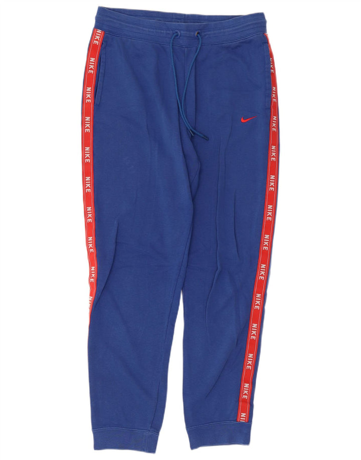 Pantaloni de trening grafic Nike pentru bărbați Pantaloni de jogging, albastru mediu, color block