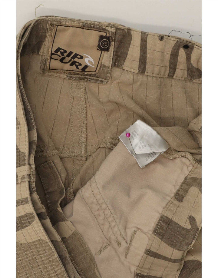 Pantaloni scurți pentru bărbați Rip Curl Cargo W36 Large Beige Camouflage Bumbac