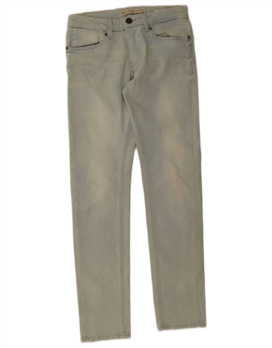 Blugi slim pentru femei Calvin Klein W25 L32 Bumbac albastru