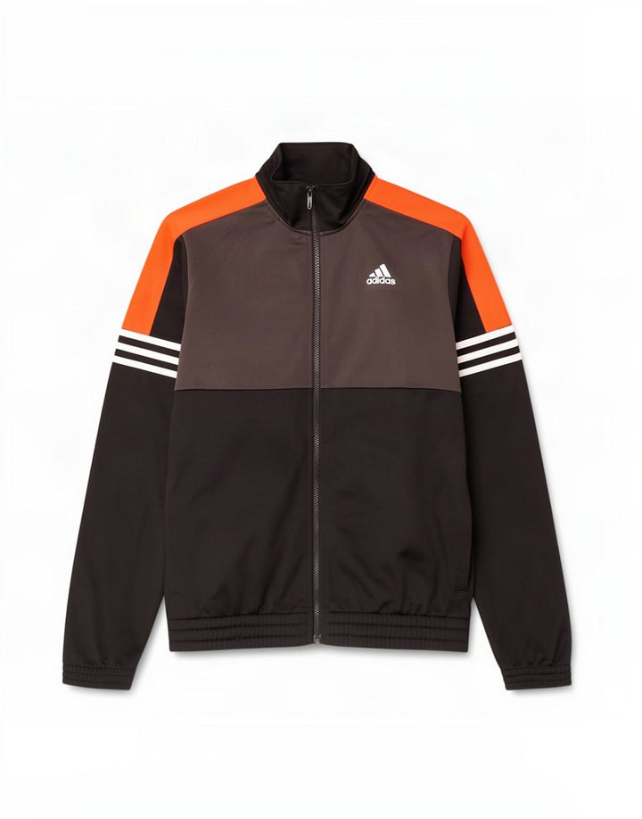 Jachetă de trening pentru bărbați Adidas UK 36/38 Poliester color bloc negru mic