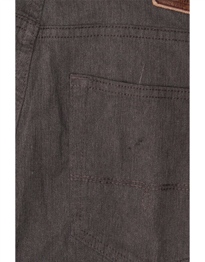 Marks & Spencer Pantaloni casual drepti pentru bărbați Blue Harbour W36 L33 gri