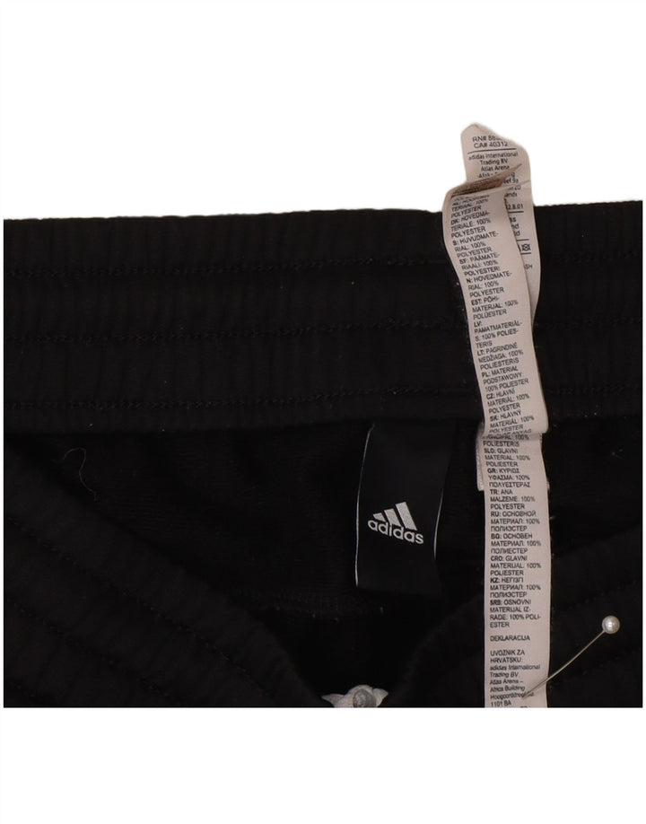 Pantaloni de trening Adidas pentru femei UK 12/14 Poliester mediu negru