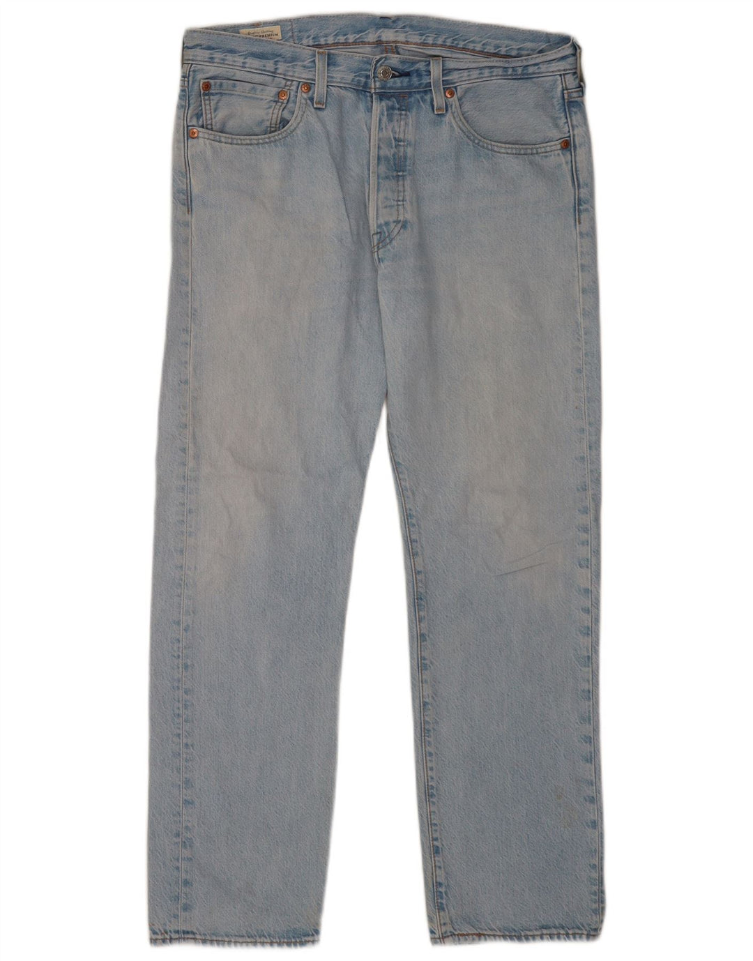 Blugi drepti pentru bărbați Levi's 501 W32 L30 Bumbac albastru
