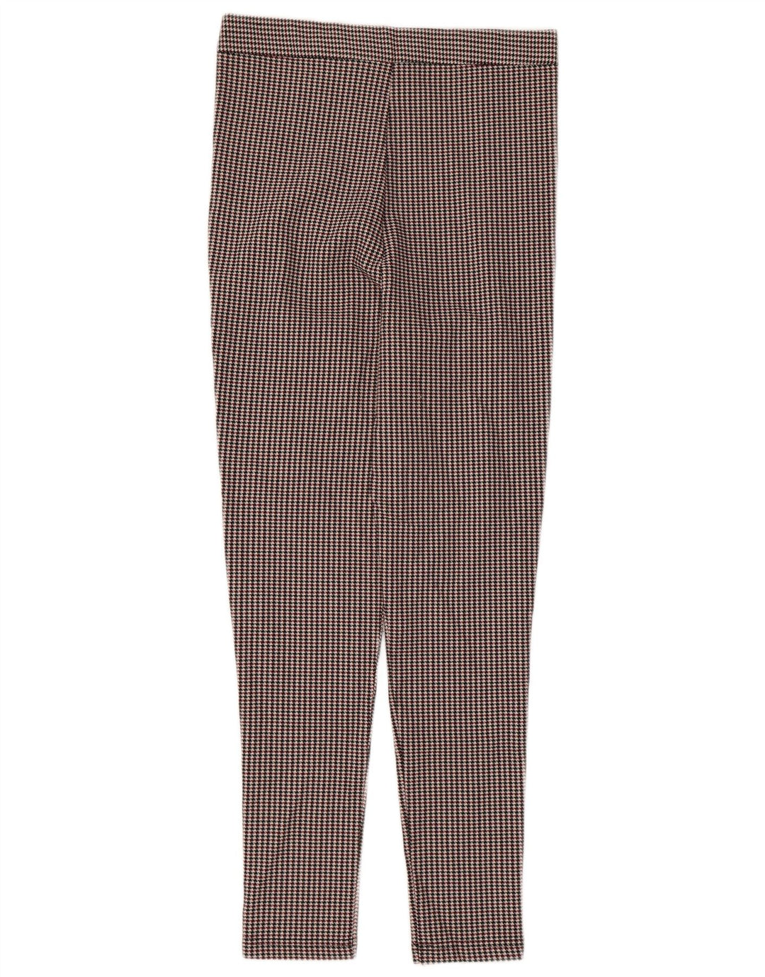 Pantaloni de costum slim pentru femei ZARA Mediu L28 L27 Multicolor Houndstooth