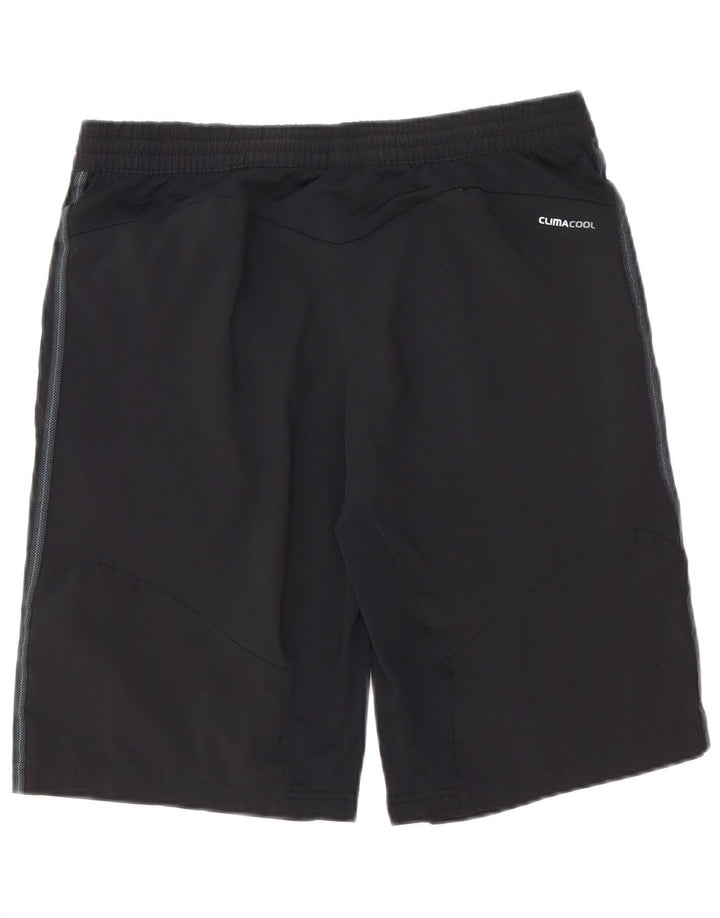 Pantaloni scurți sport pentru bărbați Adidas Climacool, poliester negru mic