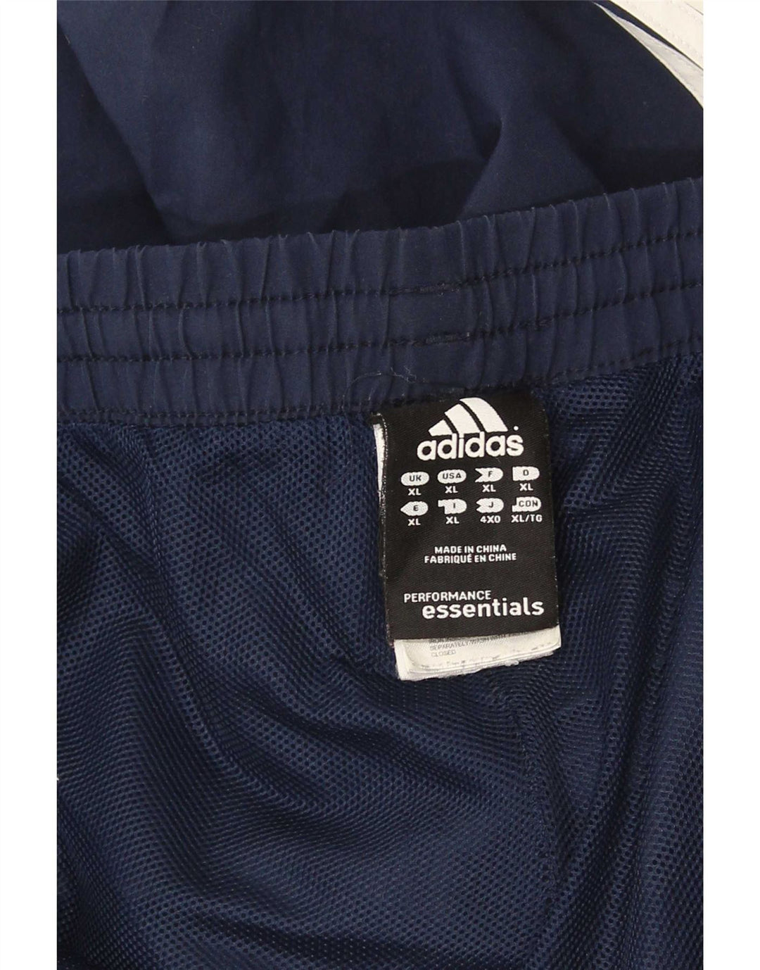 Pantaloni de trening Adidas Climalite pentru bărbați XL poliester bleumarin
