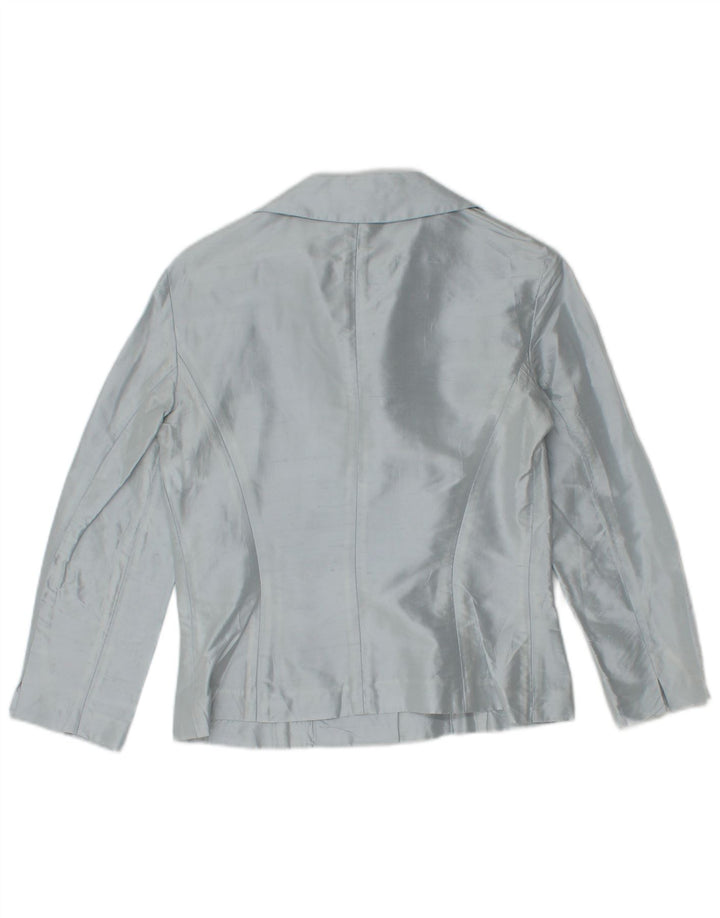 Alberto Biani Set fuste 2 piese 3 nasturi pentru femei IT 42 Medium W26 Mătase albastră