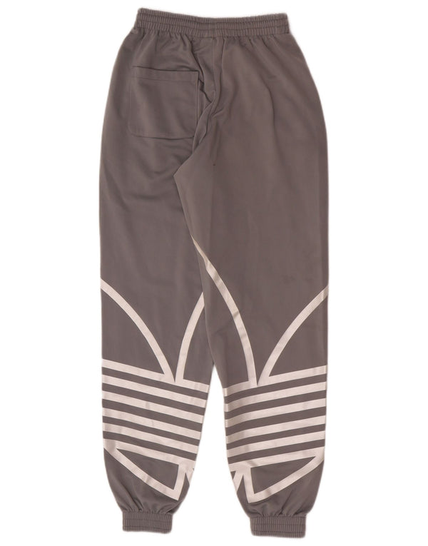 Pantaloni de trening cu grafic pentru femei Adidas Pantaloni de jogging UK 4 XS Gri Sport