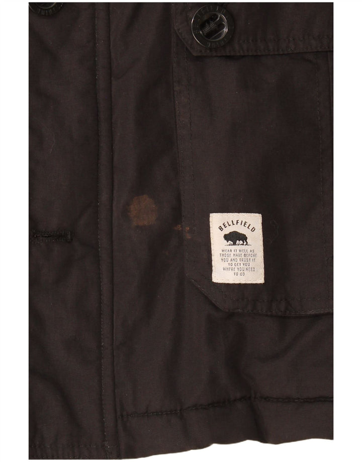 Jachetă pentru bărbați Bellfield, UK 40, mare, negru, poliester