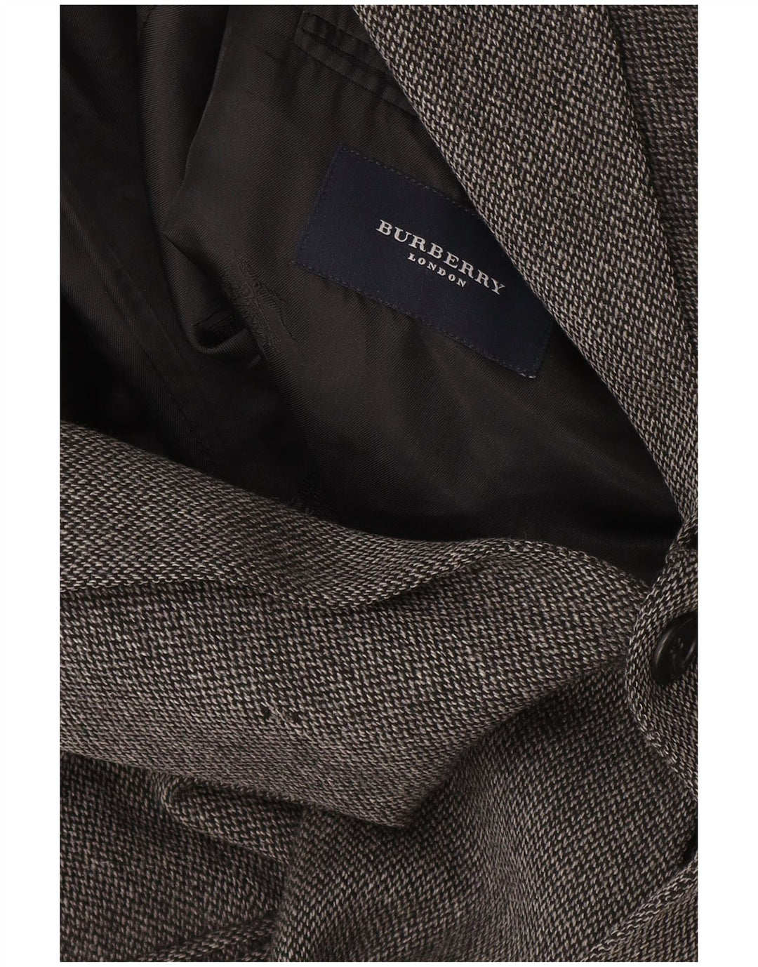 Jachetă BURBERRY pentru bărbați cu 2 nasturi, UK 42 XL, gri