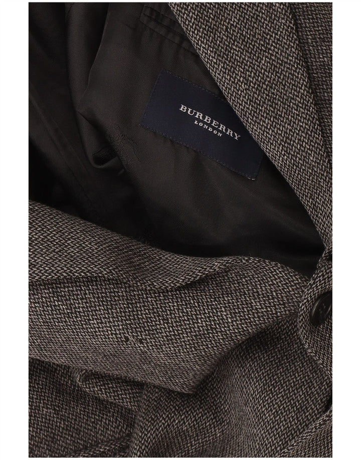 Jachetă BURBERRY pentru bărbați cu 2 nasturi, UK 42 XL, gri