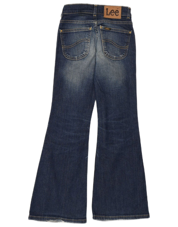 Lee Girls Acid Wash Blugi evazați 9-10 ani W22 L27 Bumbac albastru