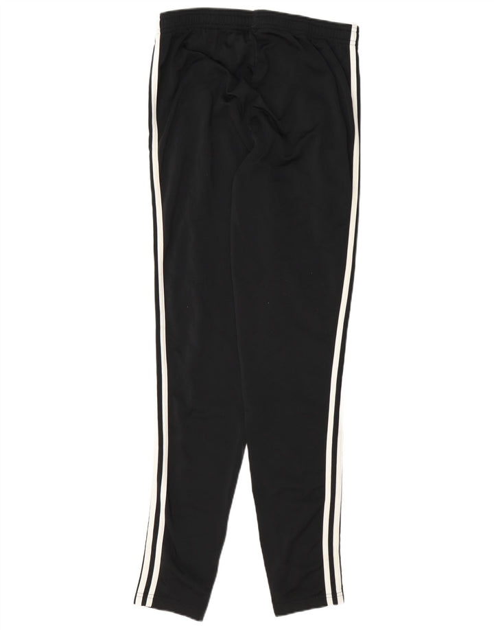 Pantaloni de trening Adidas baieti 15-16 ani poliester negru