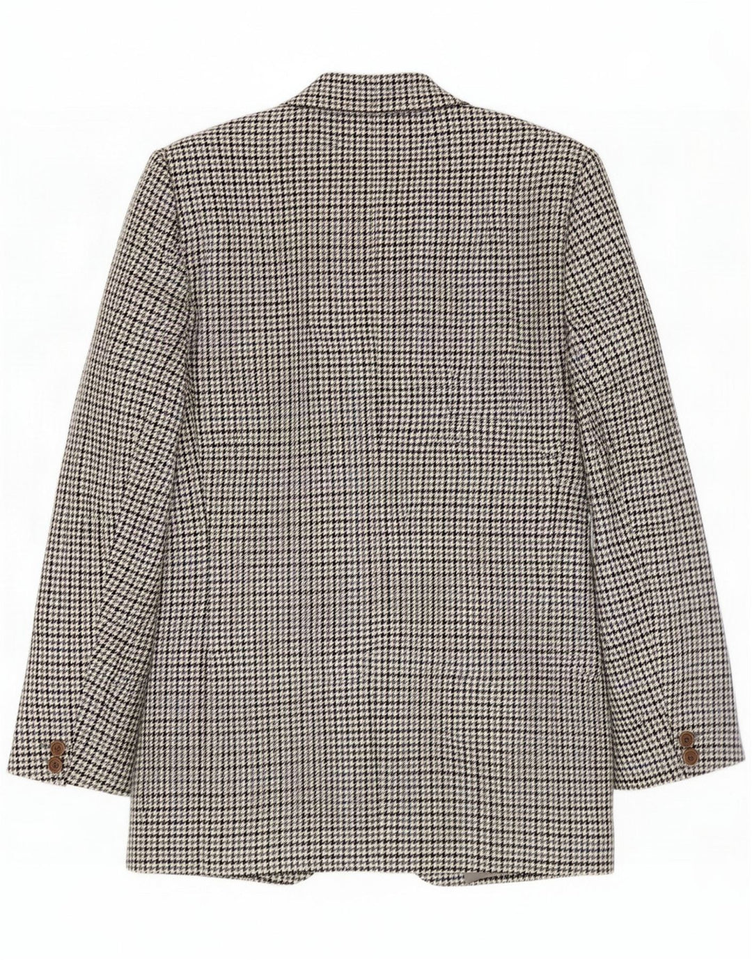 Prandina pentru bărbați sacou blazer cu 2 nasturi UK 40 mare, gri Houndstooth