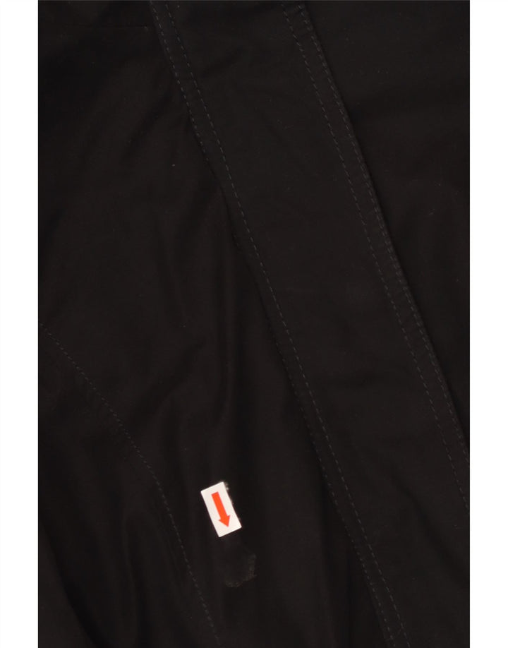 Jachetă parka cu glugă pentru femei HOLLISTER UK 14 Poliester mediu negru