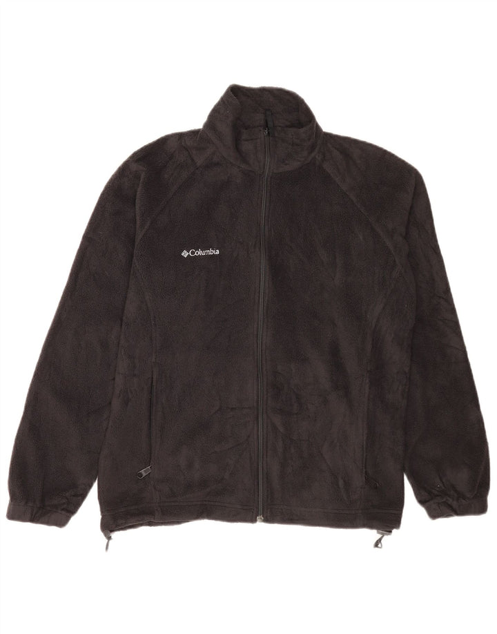 Jachetă fleece pentru bărbați Columbia UK 38 Poliester mediu negru