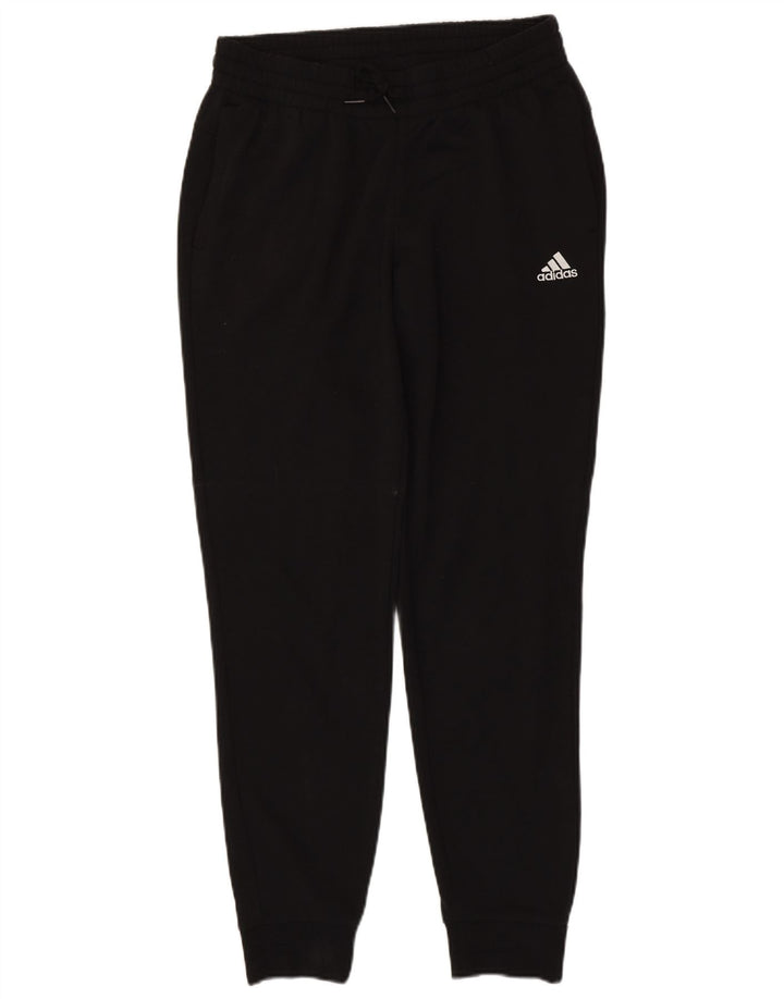 Pantaloni de trening grafic pentru femei ADIDAS Pantaloni de jogging UK 12/14 Medium Black