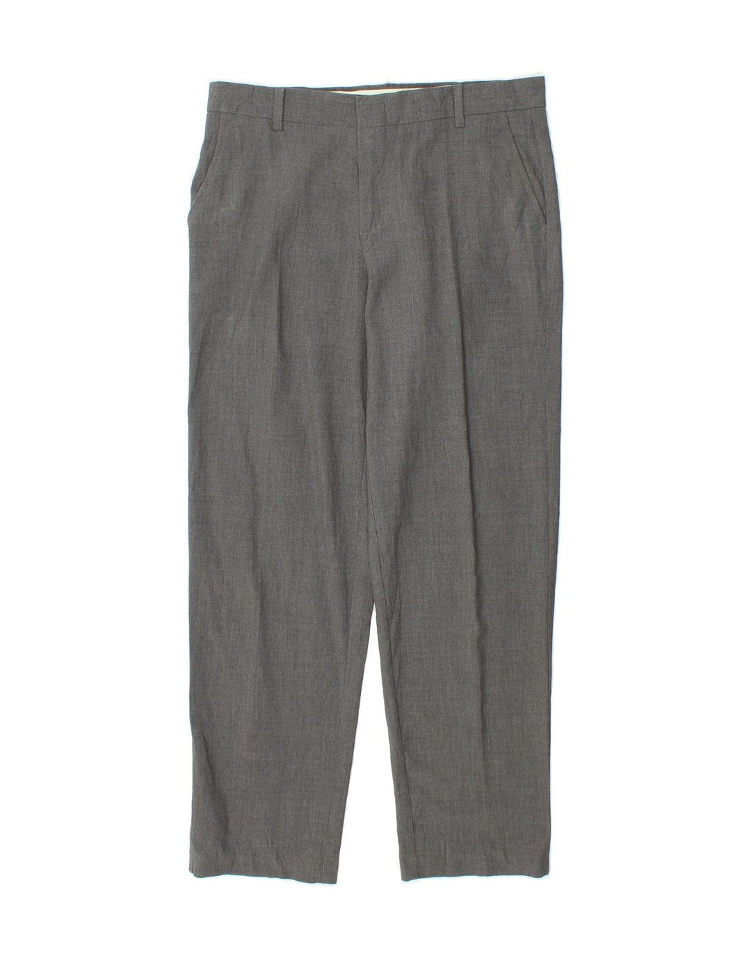 CHAPS Boys Straight Chino Trousers 13-14 Years W30 L27 Grey Polyester Vintage Chaps and Second-Hand Chaps from Messina Hembry 