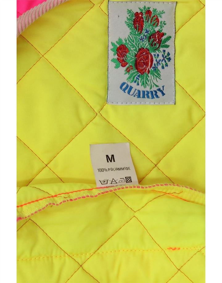 QUARRY Gilet matlasat pentru femei UK 14 Medium Pink Poliamidă