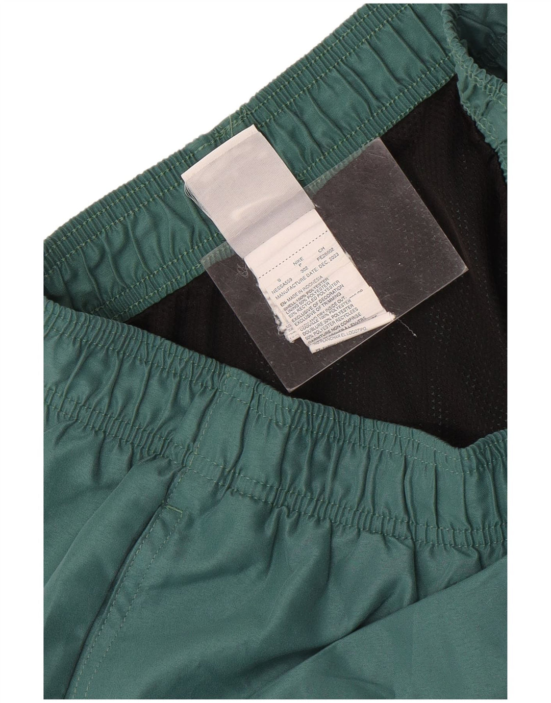 Pantaloni scurti sport Nike pentru bărbați, poliester verde mic