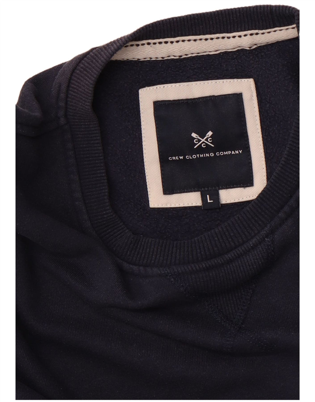 CREW CLOTHING Hanorac pentru bărbați Pulover mare Bleumarin
