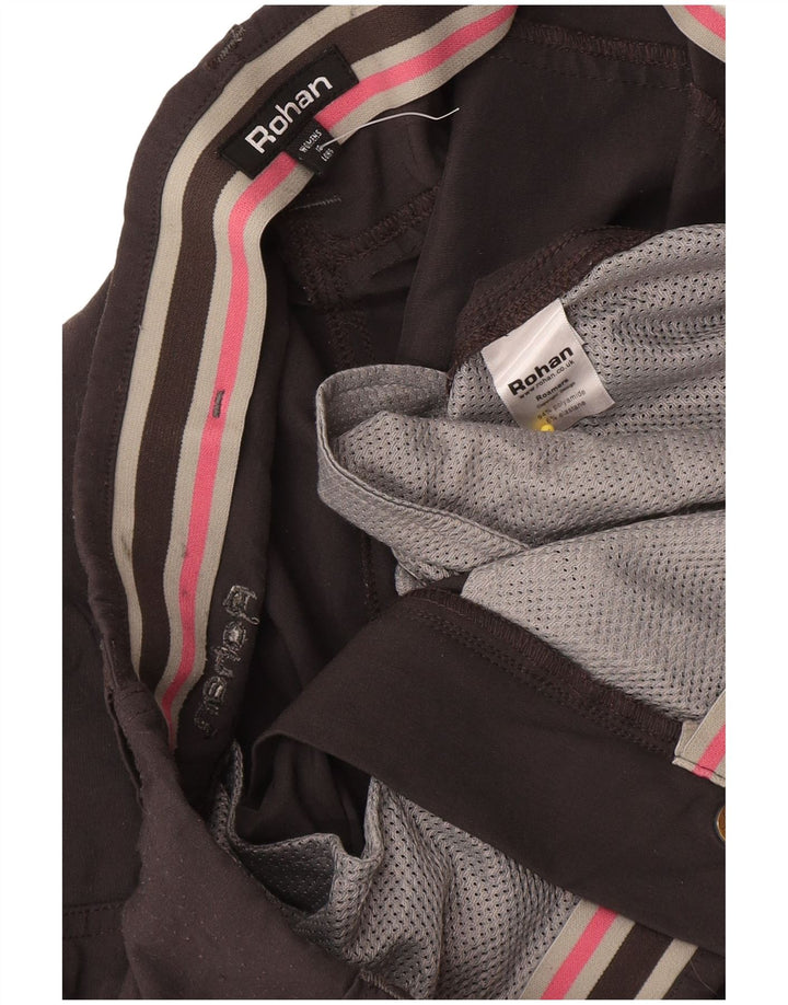 Pantaloni cargo subțiri Rohan pentru femei Mărimea 18 W38 L34 Poliamidă gri