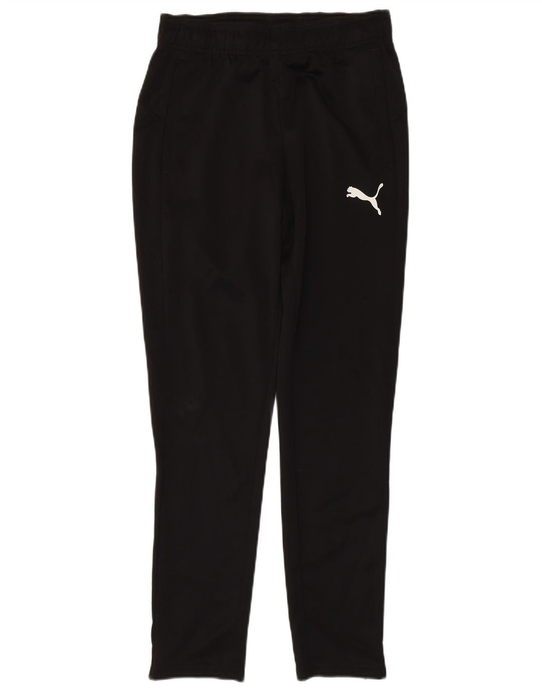 Pantaloni de trening PUMA pentru bărbați, poliester negru mic