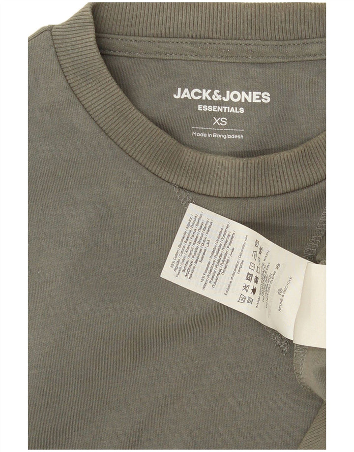 Pulover pentru bărbați Jack & Jones Pulover XS Kaki Bumbac