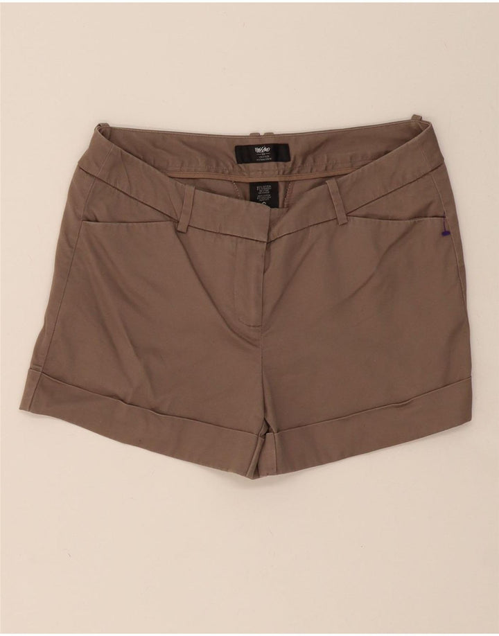 MOSSIMO Womens Casual Shorts US 6 Medium W30  Brown Cotton Classic Vintage Mossimo and Second-Hand Mossimo from Messina Hembry 