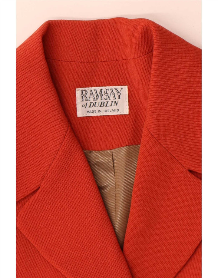 Jachetă Ramsay pentru femei, cu 4 nasturi, roșu mediu UK 14
