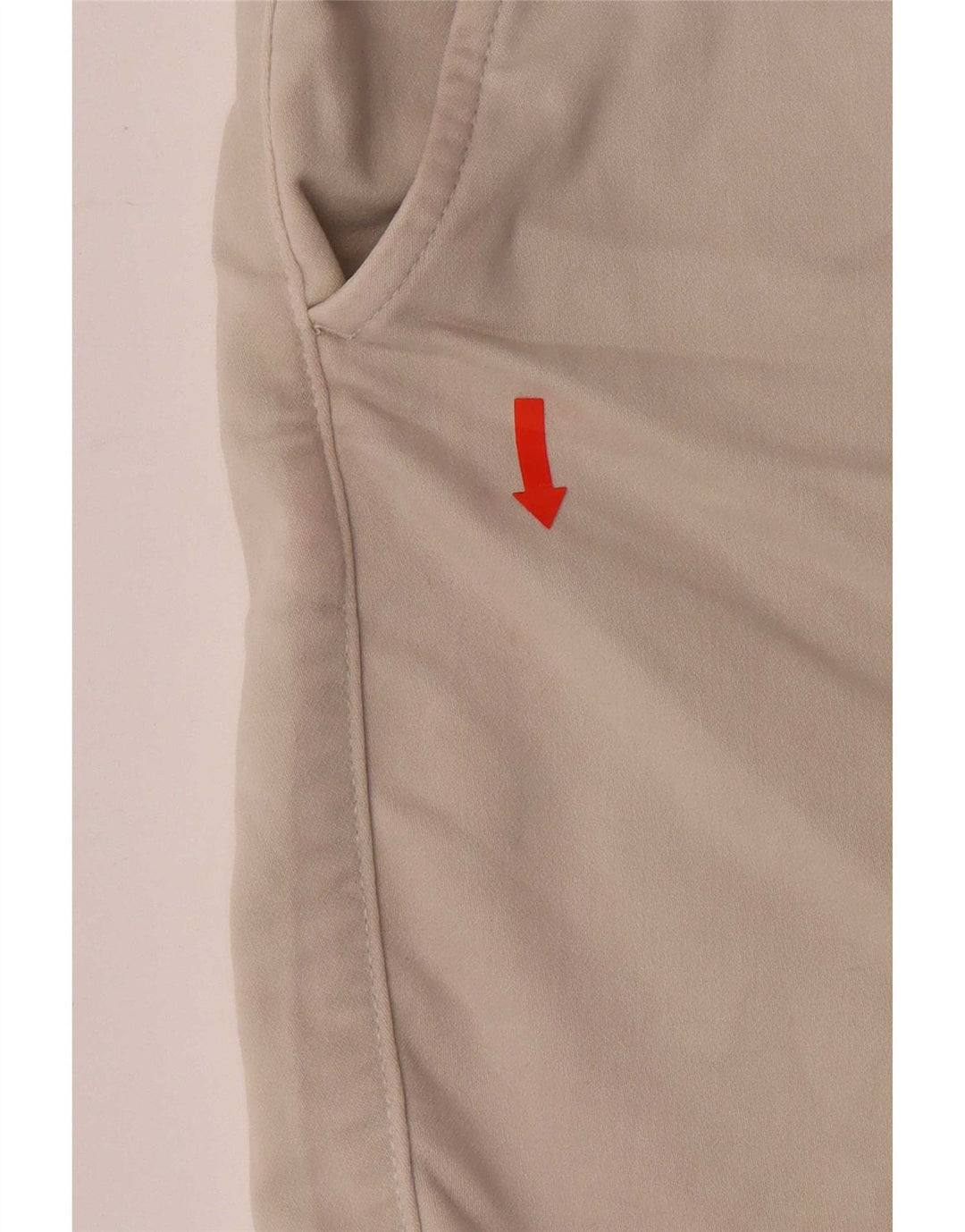 Pantaloni scurți sport pentru bărbați Zara, cu tăiere obișnuită, mari, bej, bumbac