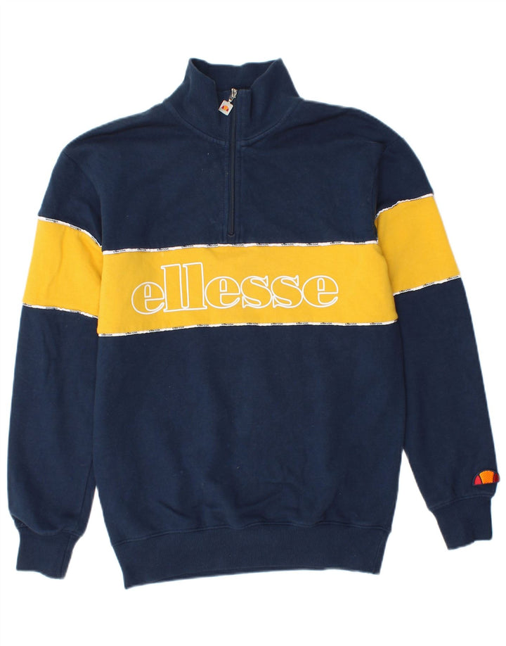 Pulover cu grafic supradimensionat pentru femei Ellesse UK 6 XS bleumarin
