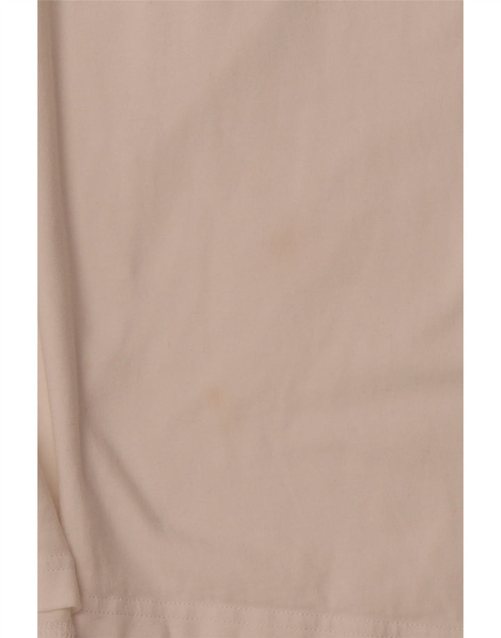 Rochie tricou fără mâneci ADIDAS UK 16 Bumbac alb mare