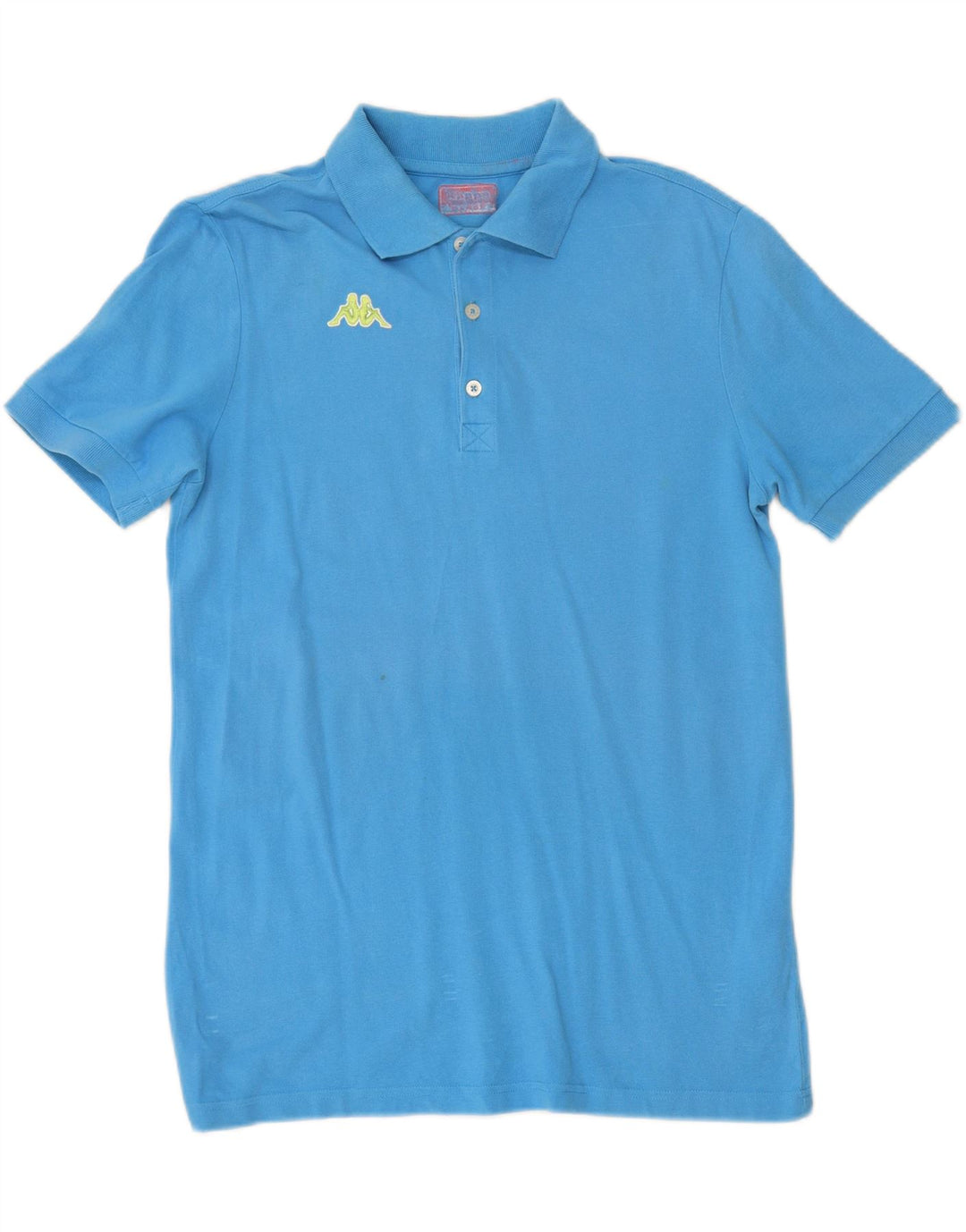 KAPPA Mens Polo Shirt Medium Blue Cotton