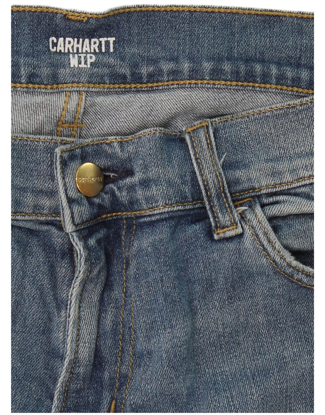Blugi pentru bărbați CARHARTT Wip Slim W34 L29 Albastru