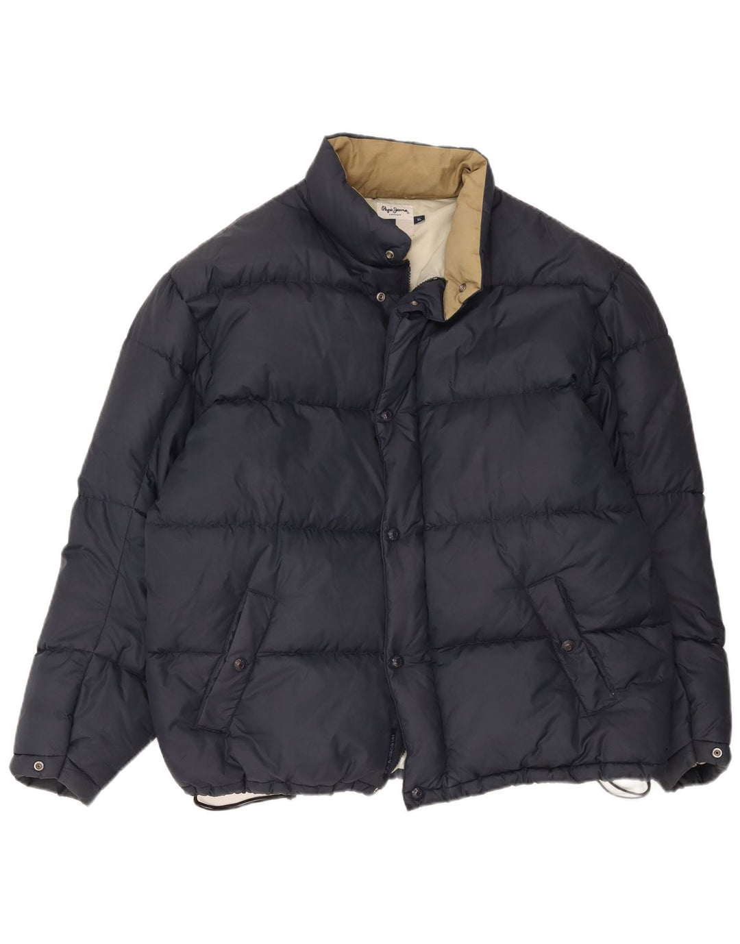 Jachetă căptușită pentru bărbați PEPE Jeans UK 42 XL Nailon bleumarin