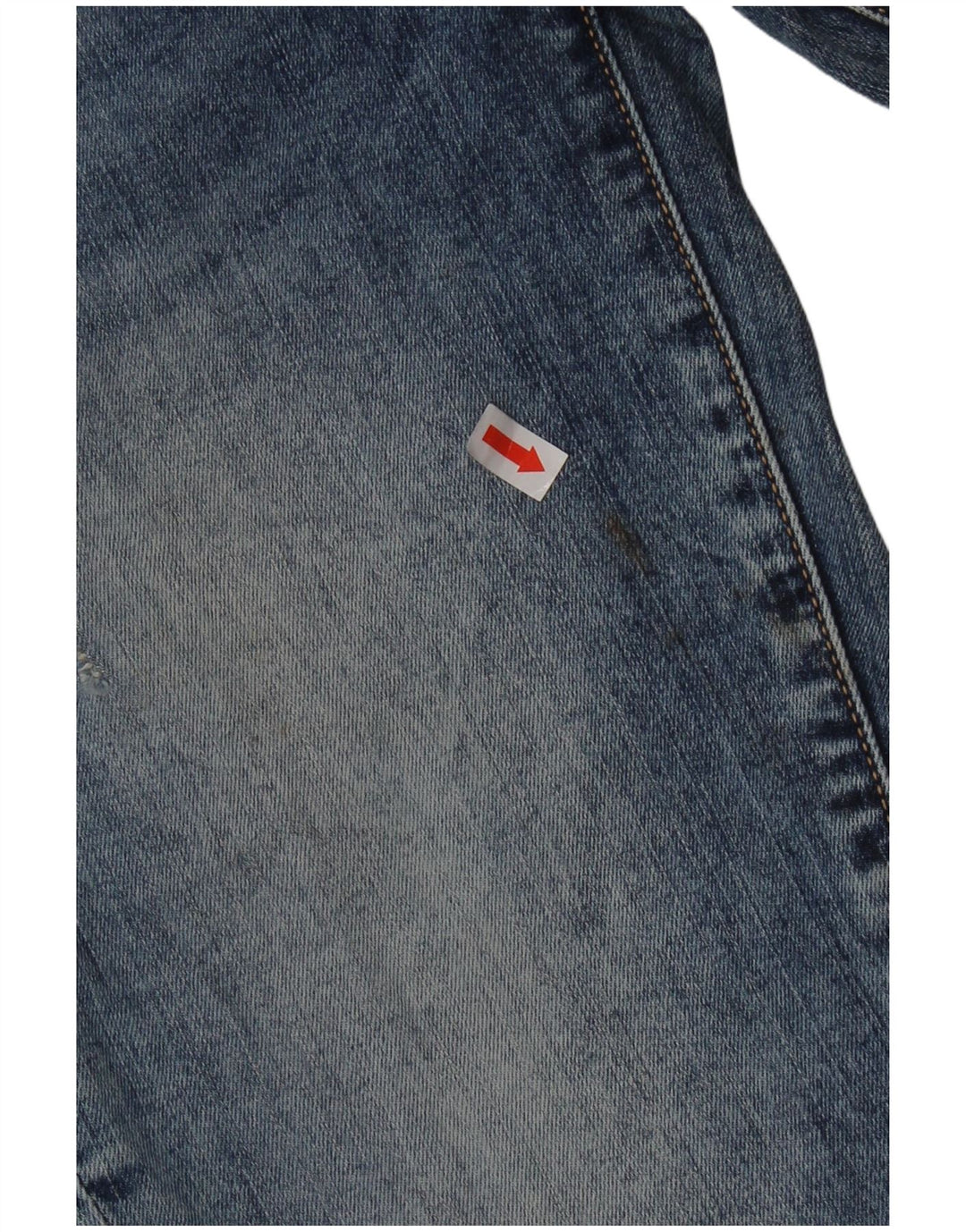 Pantaloni scurți din denim skinny pentru femei Guess W26 Small Blue