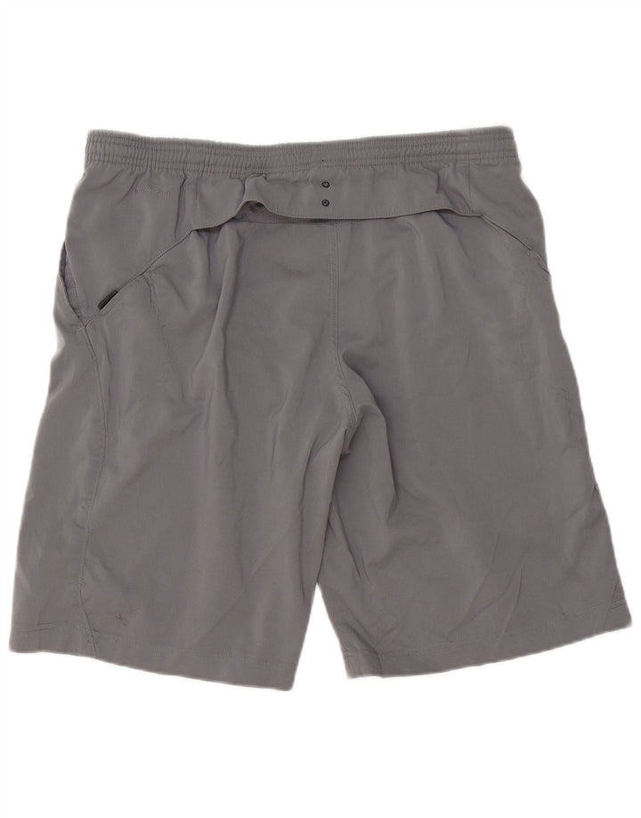 Pantaloni scurți sport NIKE Dri Fit pentru bărbați, mari, gri, poliester