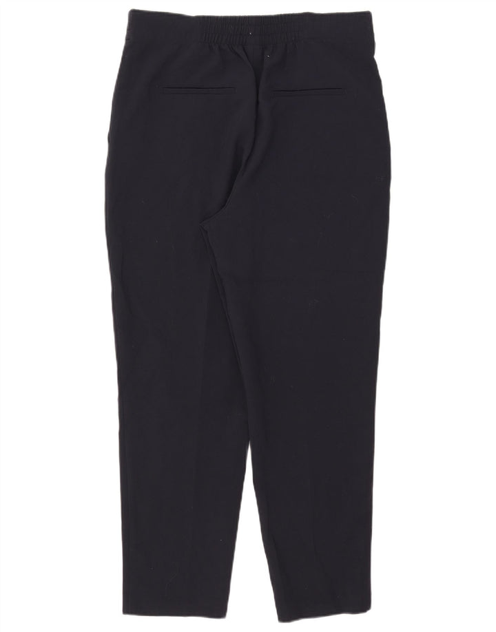 Pantaloni chino conici pentru femei Zara Mediu L28 L26 Poliester bleumarin