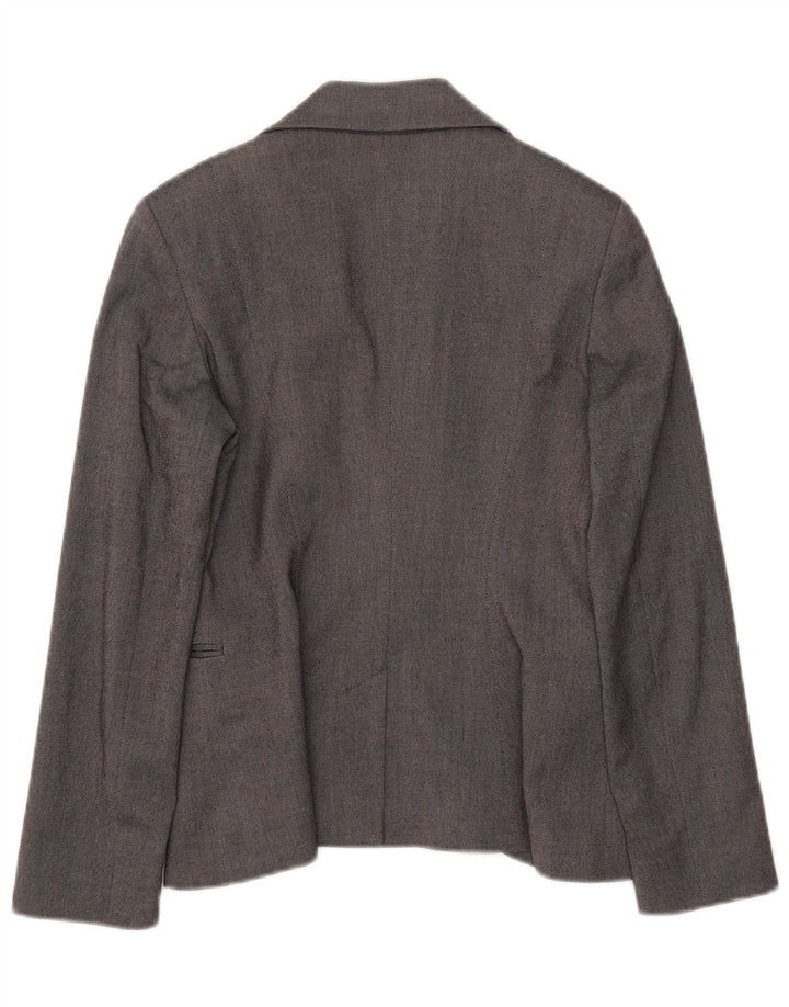 Jachetă blazer pentru femei Sisley 1 buton UK 8 Small Gri