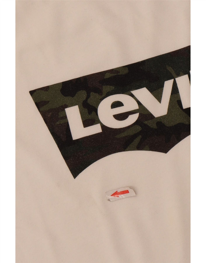 Tricou grafic pentru bărbați Levi's Top 2XL Bumbac alb