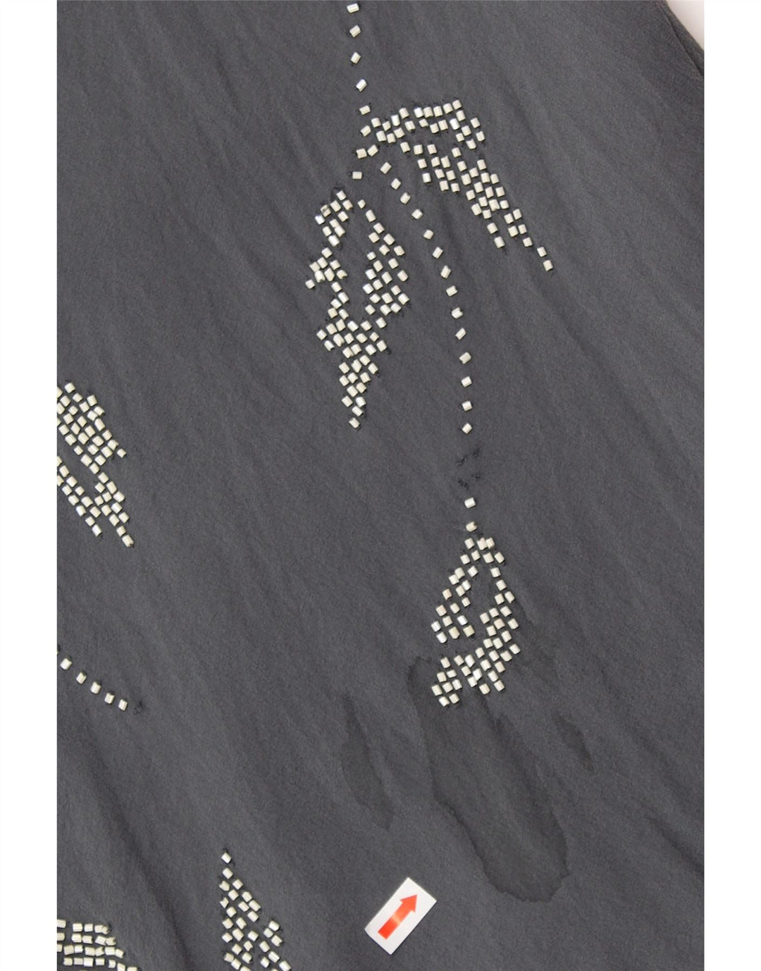 Rochie maxi fără mâneci pentru femei JACQUES VERT UK 14 mare, gri, mătase florală